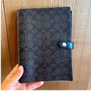 Coach Notebook In Signature Canvas
